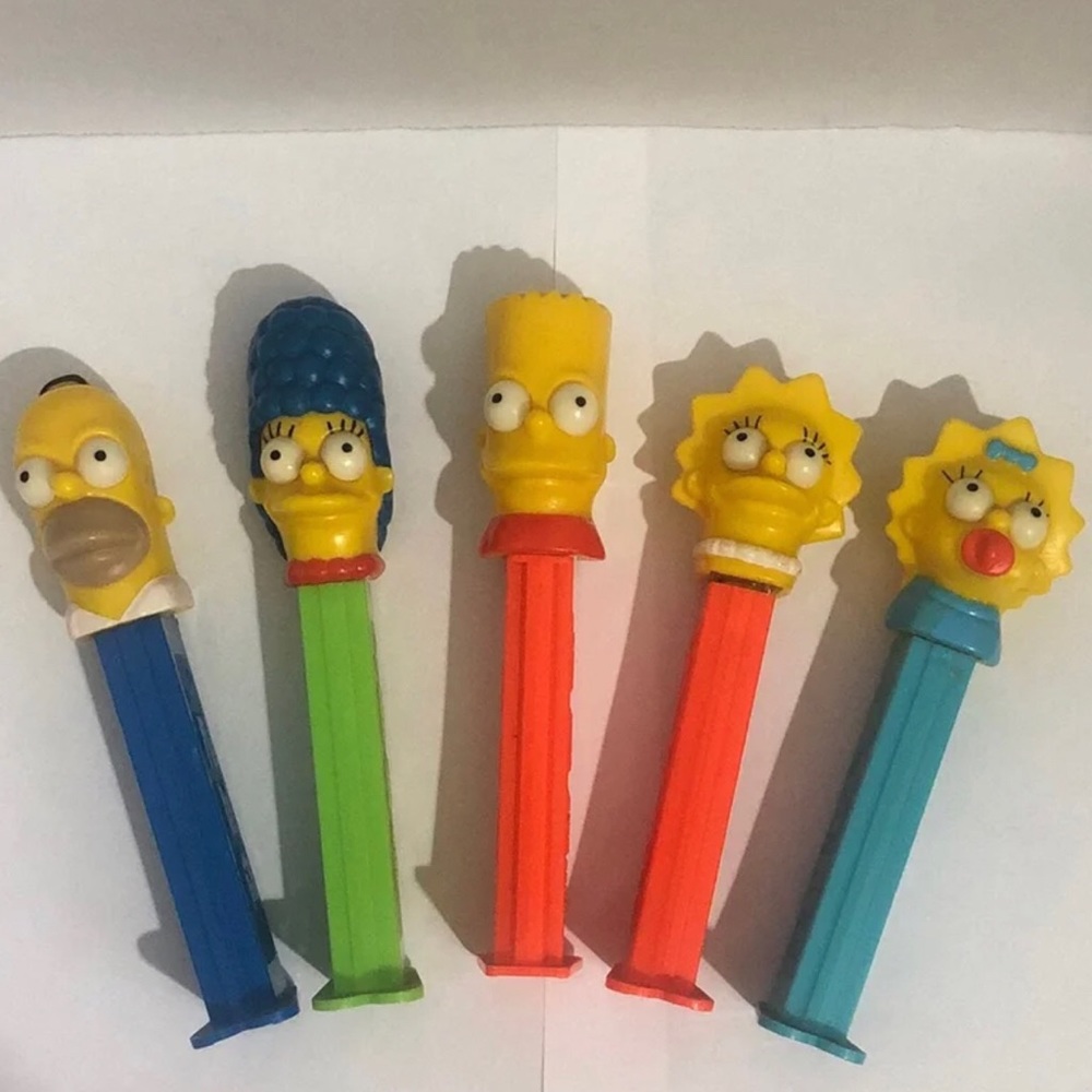 The Simpsons Family Pez Dispensers